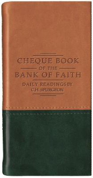 Picture of Chequebook of the Bank of Faith - Tan/Gr