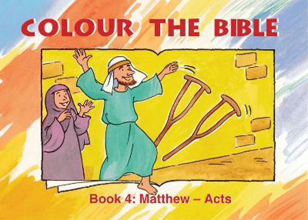 Picture of Colour the Bible Book 4: Matthew - Mark
