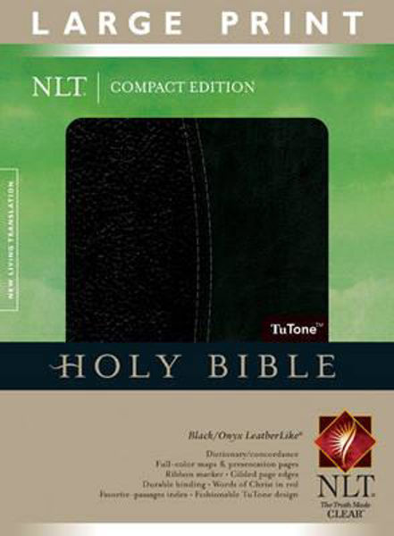 Picture of NLT Compact Edition Bible Large Print Tu