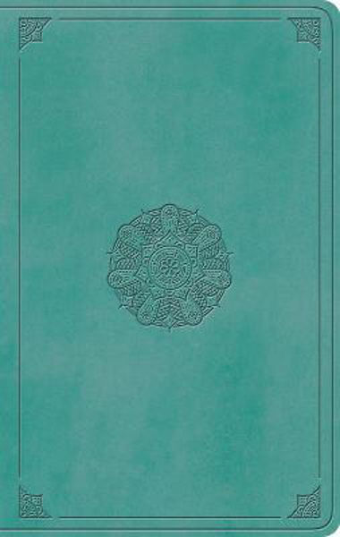 Picture of ESV Large Print Value Thinline Teal I/Lth