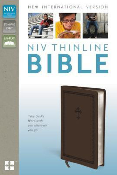 Picture of NIV THINLINE BIBLE - CHOCOLATE