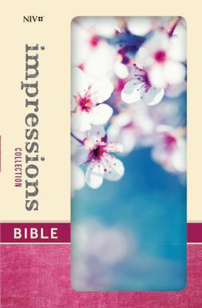 Picture of NIV Impressions Cherry Blossom HB