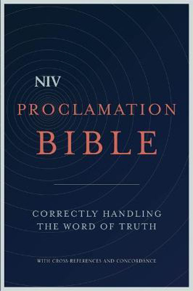 Picture of NIV Proclamation Black HB