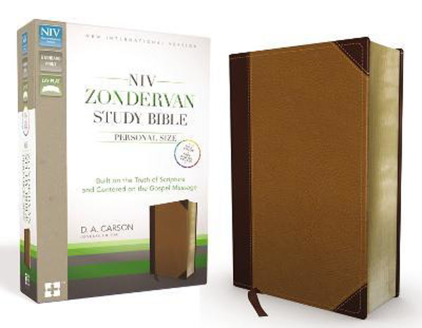 Picture of NIV Zondervan Study Bible Choc/Cara I/LT