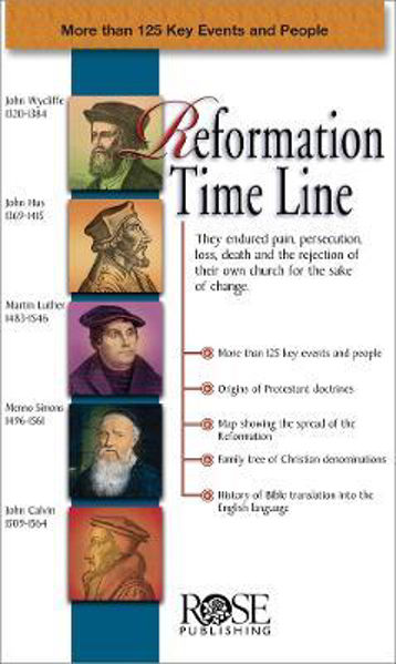 Picture of Reformation Time Line