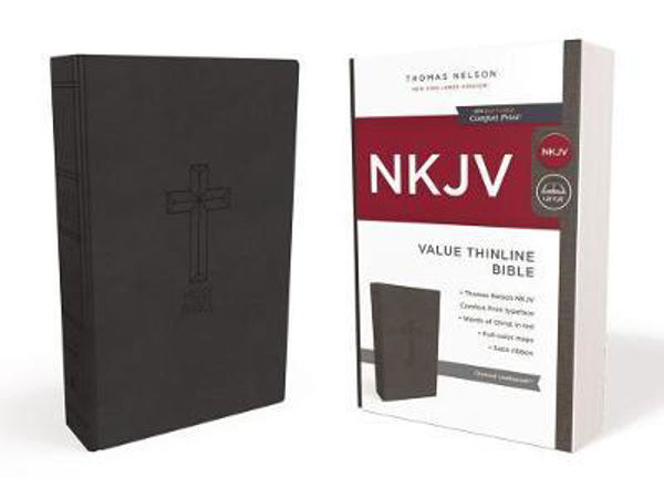 Picture of NKJV Value Thinline Charcoal I/Lth