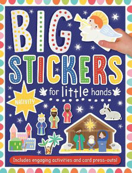 Picture of Big Stickers for Little Hands: Nativity